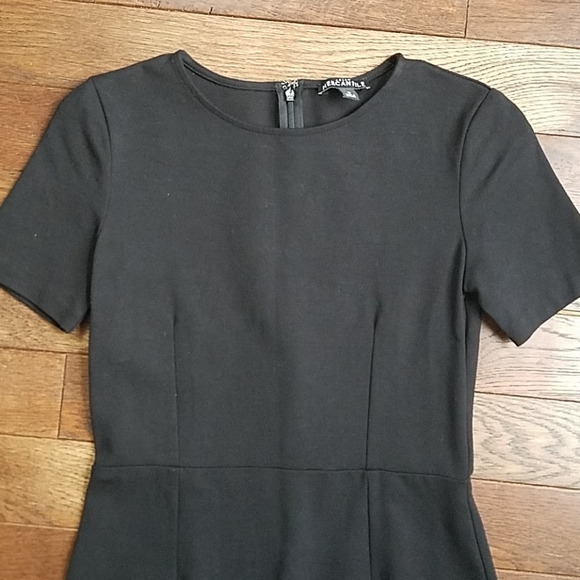 J. Crew Women's Size 0 Dress Black Short Short Sleeve Formal - Picture 2 of 5